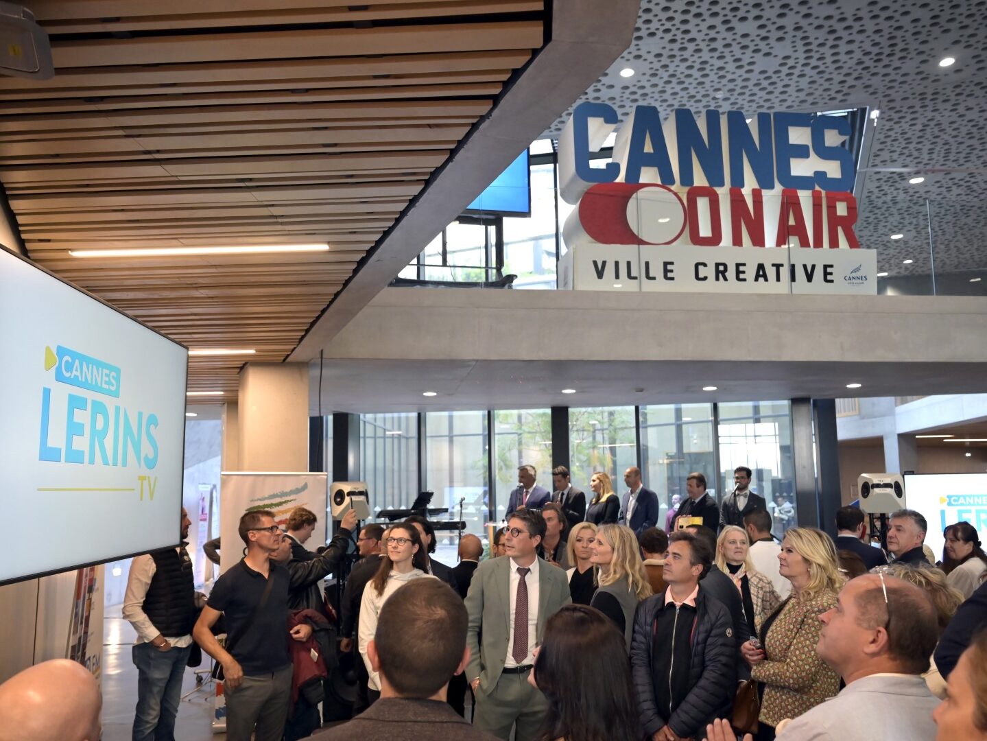 Evénement du lancement de Lérins TV à Cannes Bastide Rouge