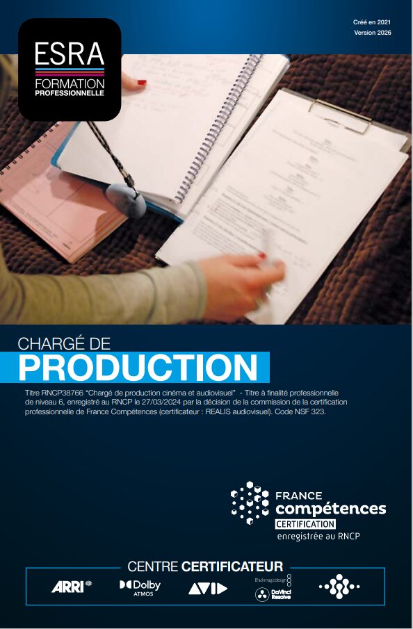 Chargé de production